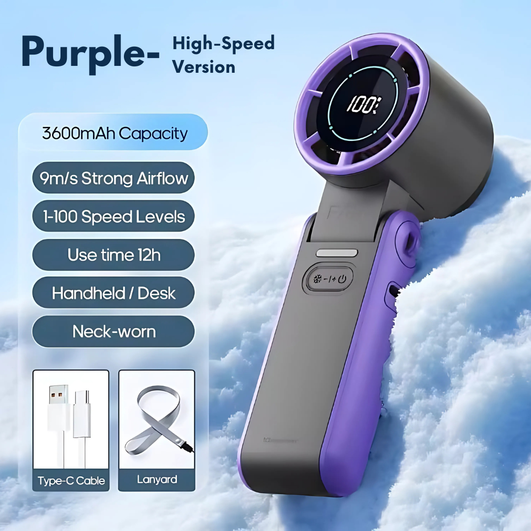 Handheld Mini Cooling Fan